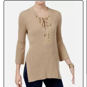 MK Womens Lace Up Tunic